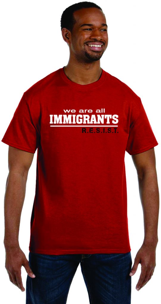 We're All Immigrant Resist Red
