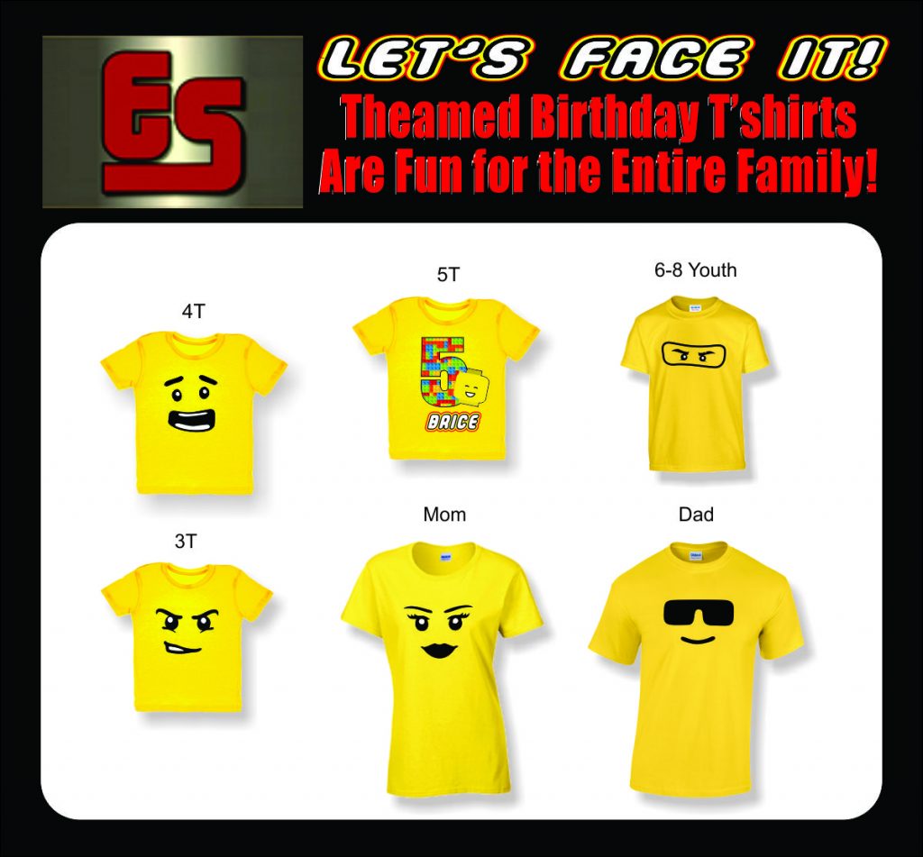 Themed B-Day T'shirts Promo