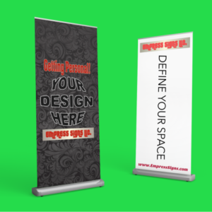 Banner w-PopUp Stand